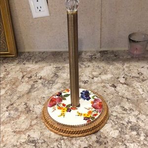 Mackenzie Childs paper towel holder